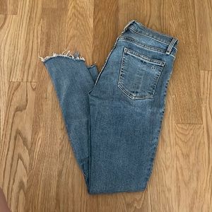 Rag & bone high-rise ankle skinny jean